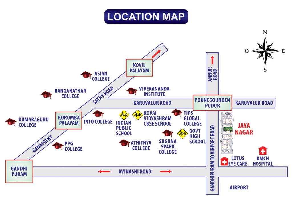 jayanagar-location-map